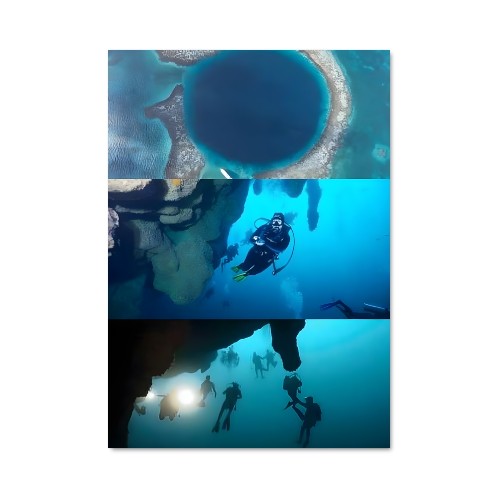 Poster Blue de hole belize